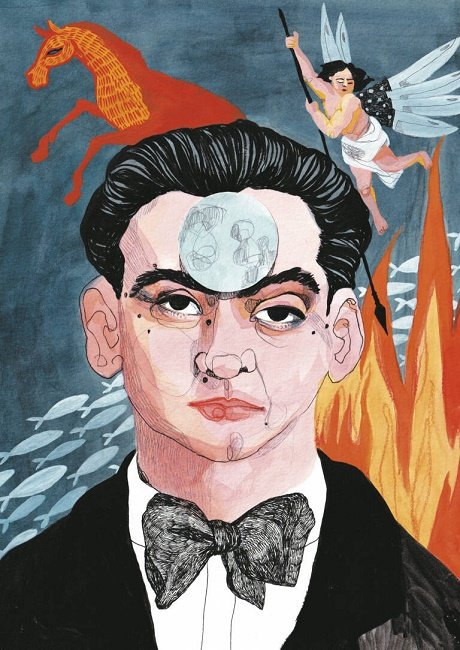Federico García Lorca, en ilustración de Ilu Ros.jpg