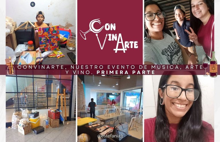 Convinarte, nuestro evento de música, arte y vino. Primera Parte || Convinarte, our music, art and wine event. Part One ♥