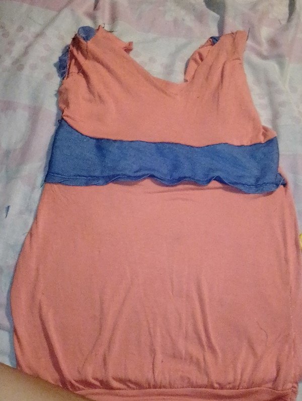 blusas hechas con retazos de tela