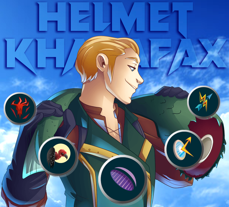 Splinterlands - Card Review: Helmet Kharafax – Life Unit  ( Gladius Edition )