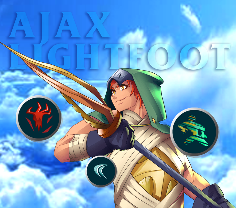 Splinterlands Social Media Challenge - Ajax Lightfoot Card Review Life Unit ( Gladius Edition )