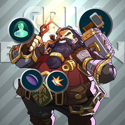 Splinterlands - Grimbardun Smith: The Unbreakable Supporter