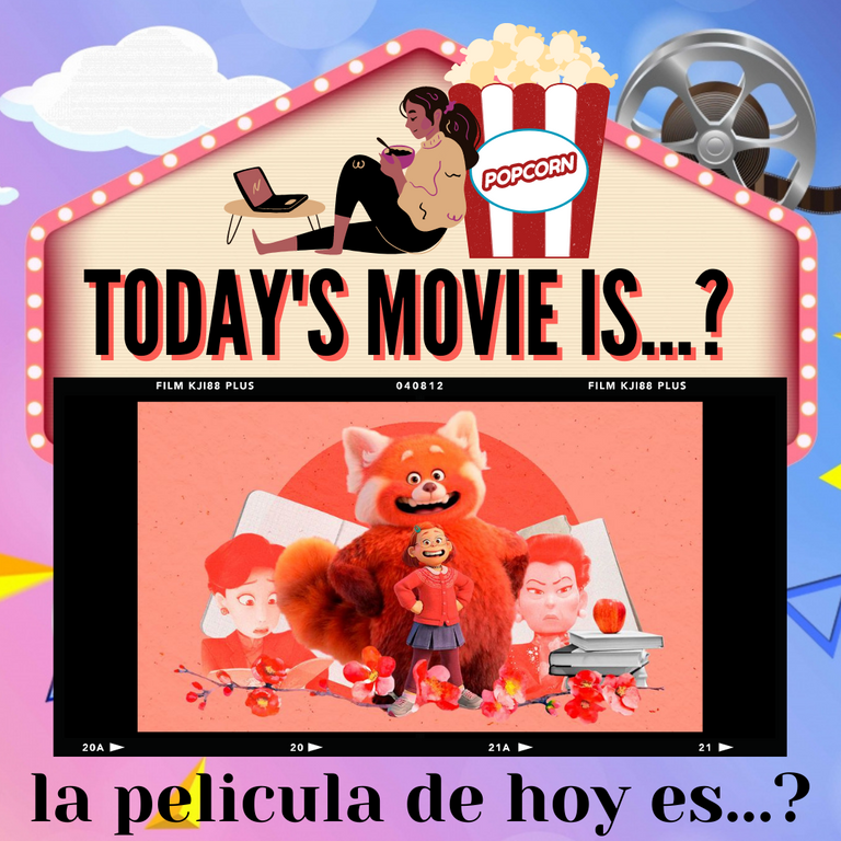 ¿Y la película para hoy es... Película Serie Tarde Cine Casa Palomitas Mando a distancia rojo publicación (1).png