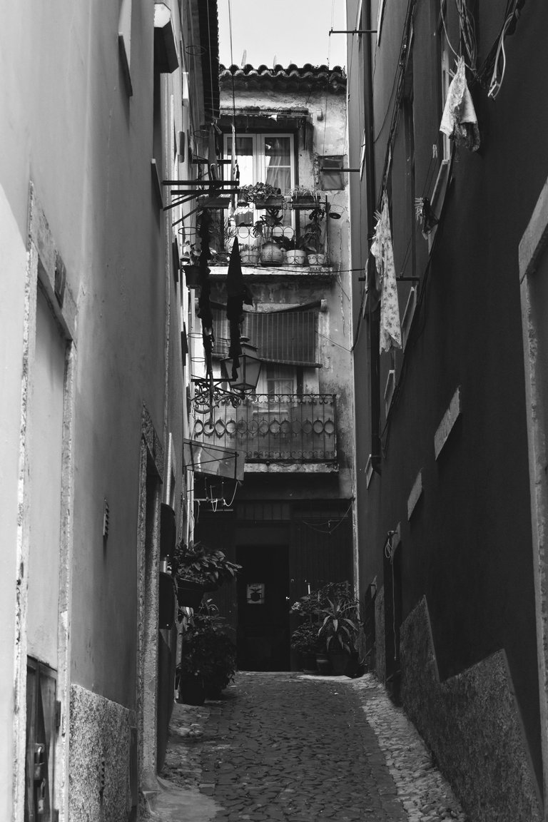 Lisbon narrow streets bw 4.jpg