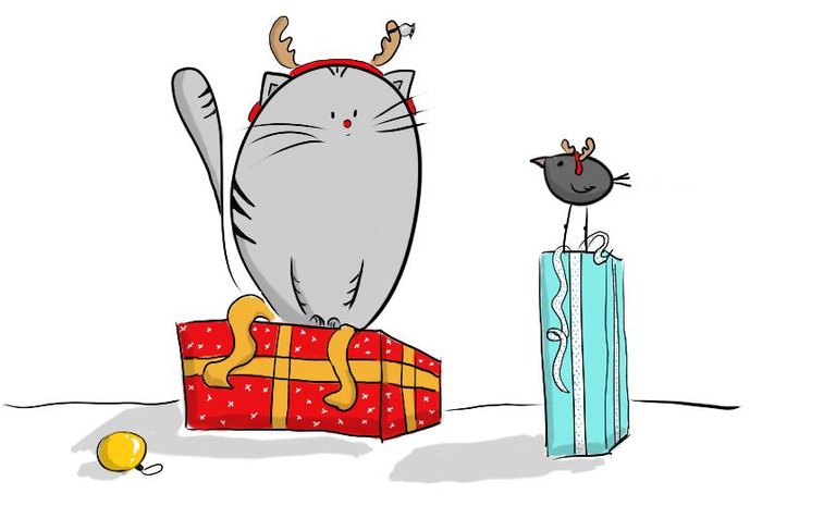 kitty bird pressies.jpg