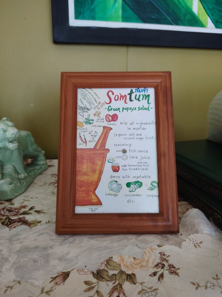 Som Tum (green papaya salad)