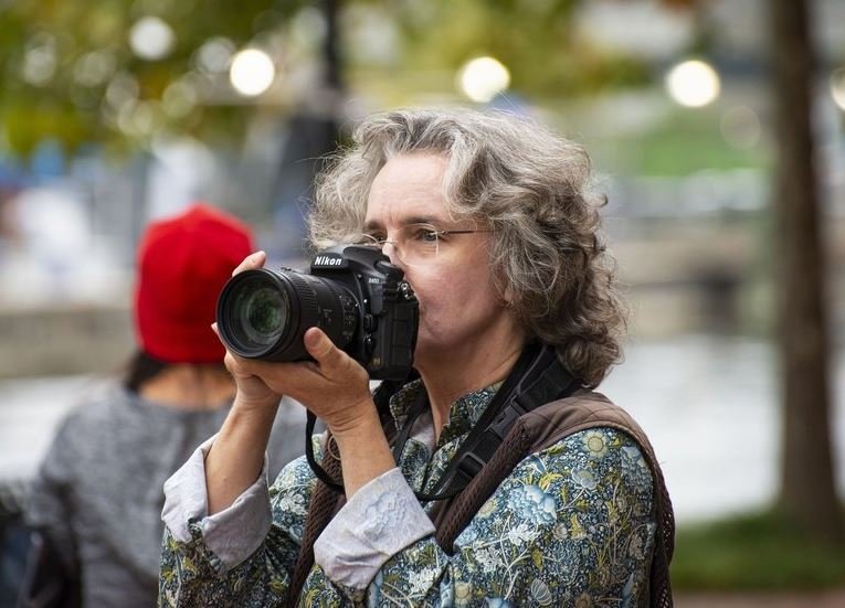 Woman With Camera.JPG