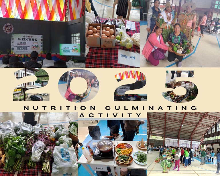 Our Municipality Have A Nutrition Culminating Activity to Celebrate Nutrition Month with the Ten Barangays  