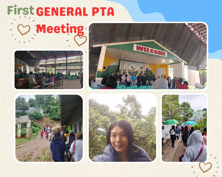 First General PTA and Homeroom Meeting to Where I studied Before