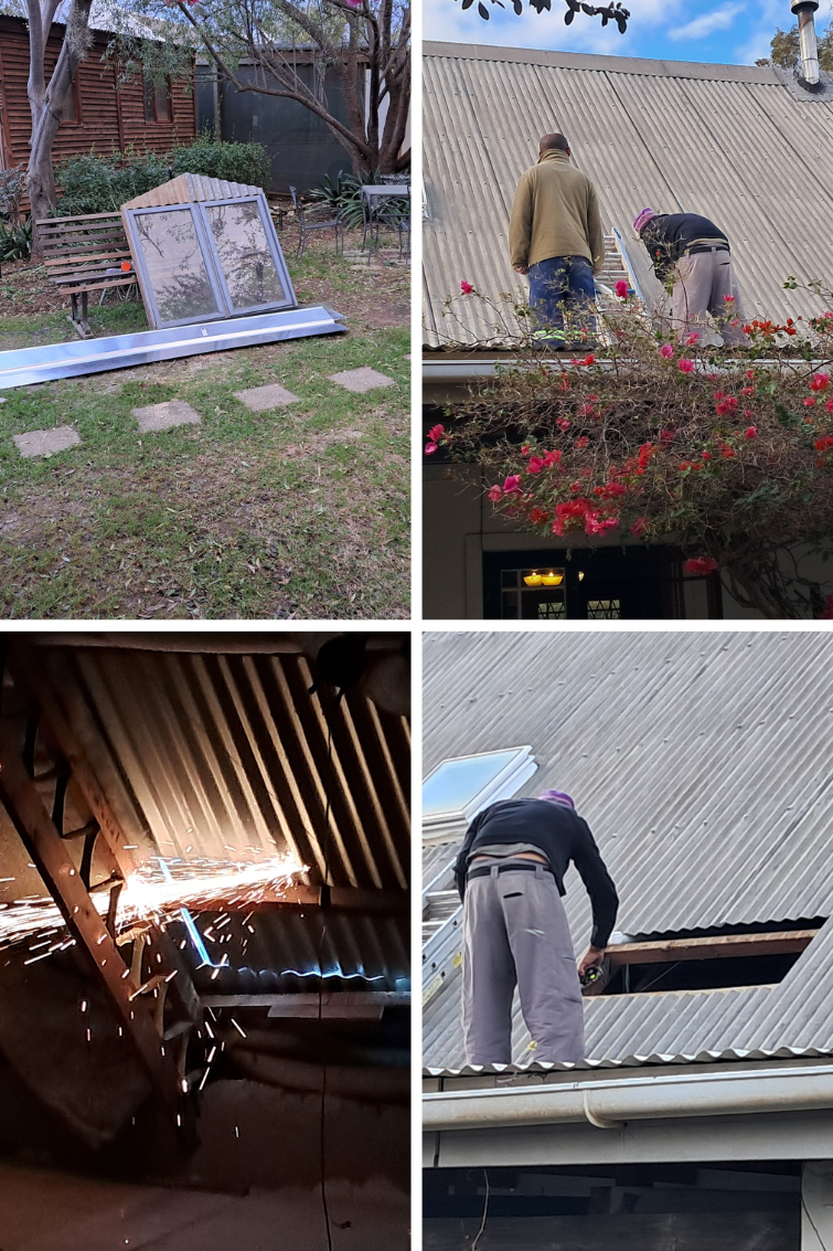 Step One: There's a hole in my roof!