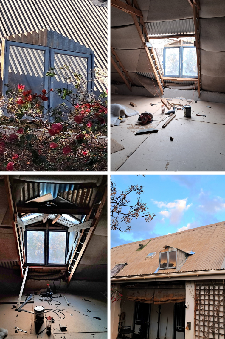 The dormer created