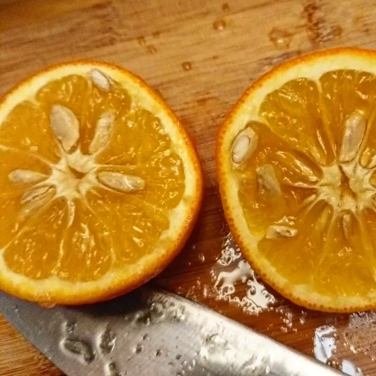 half oranges