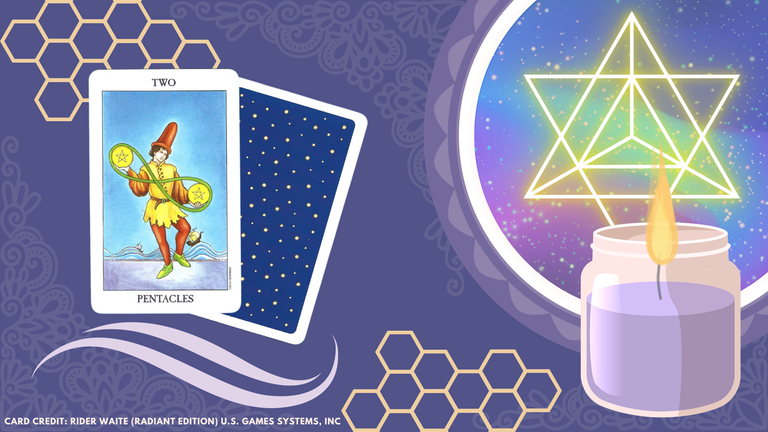 FITBEE TAROT COVER - THE TWO OF PENTACLES CARD.png