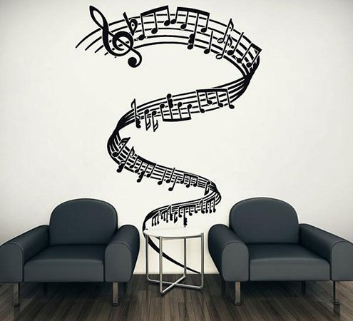 Dibujo clave de sol con notas musicales en la pared 17.jpg