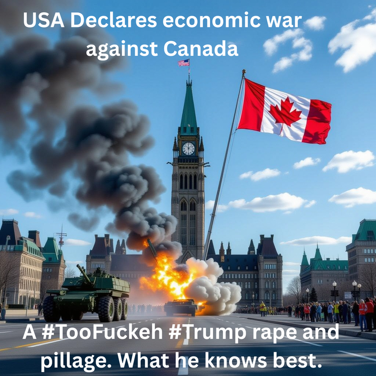 USA Declares war on Canada