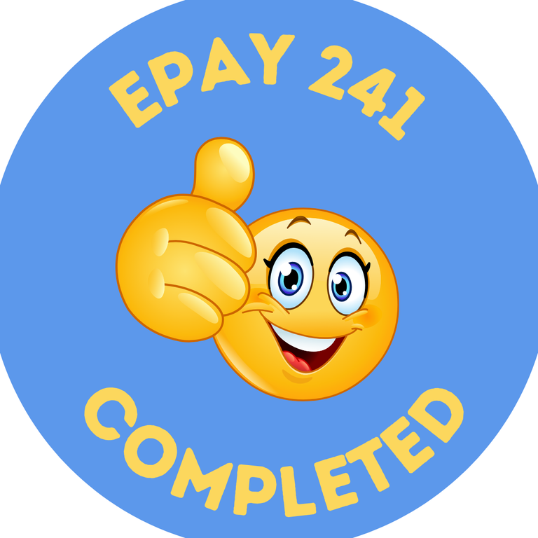 ePay 241 Completed