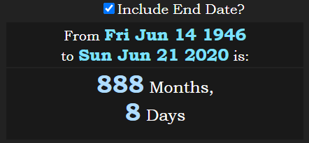 From Donald Trump birth to 6202020 are 888m 8d 8888.PNG