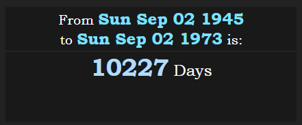From end of World War II to Tolkien death are 10227d leaving 773d to 11k.PNG