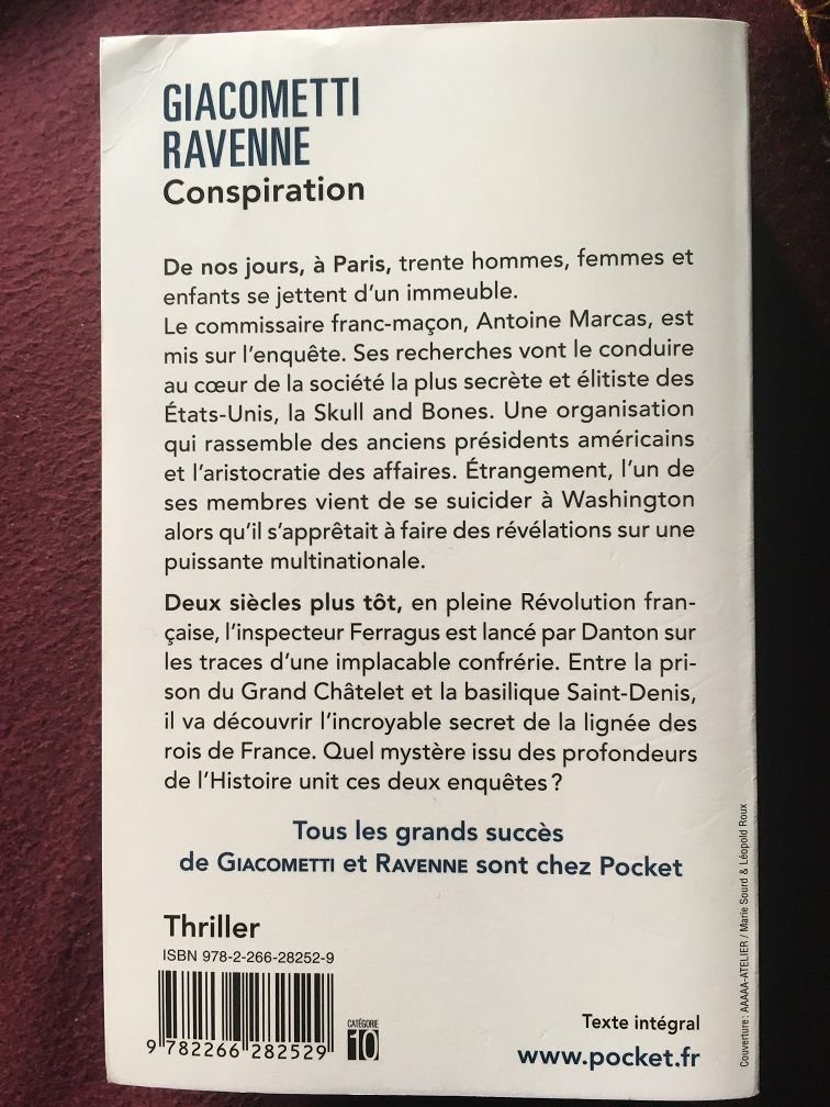 livre Conspiration Giacometti Ravenne dos.JPG