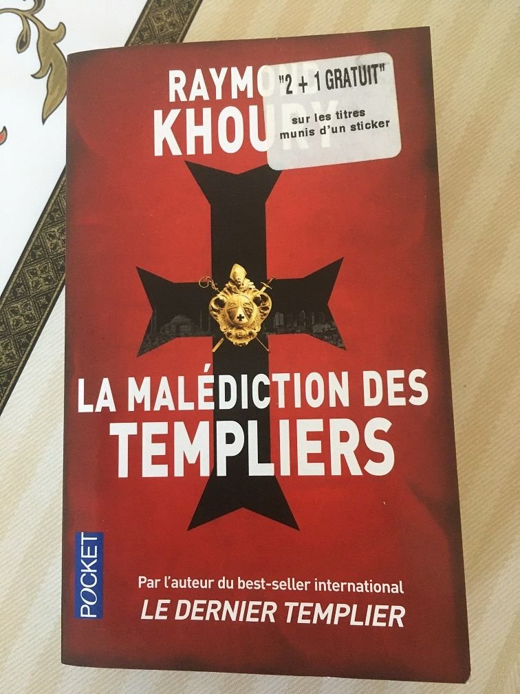 livre R Khoury Malédiction Templiers.JPG