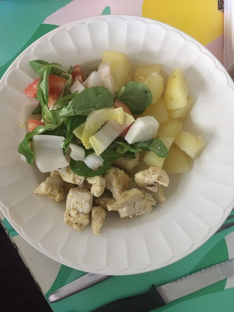 11jul25 poulet pdt sal mozza chicon tomate olives.jpg