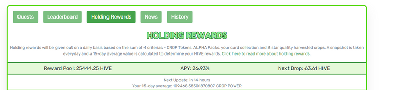 dCrops holding rewards 3.10.22.png