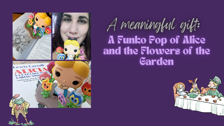 A meaningful gift A Funko Pop of Alice and the Flowers of the Garden..png