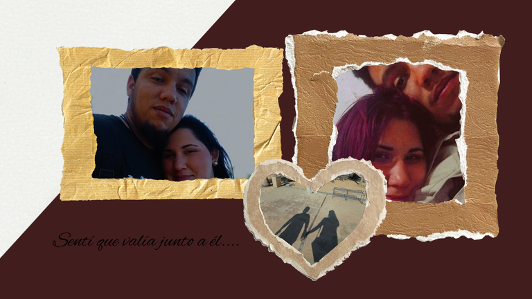 Brown and Beige Scrapbook Collage Couple Desktop Wallpaperk-klñolñ.png