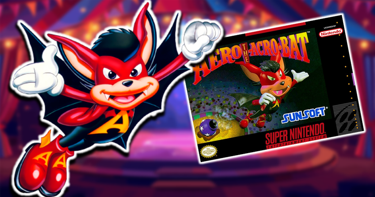 Aero The Acro-Bat (Super Nintendo) PORTADA.png