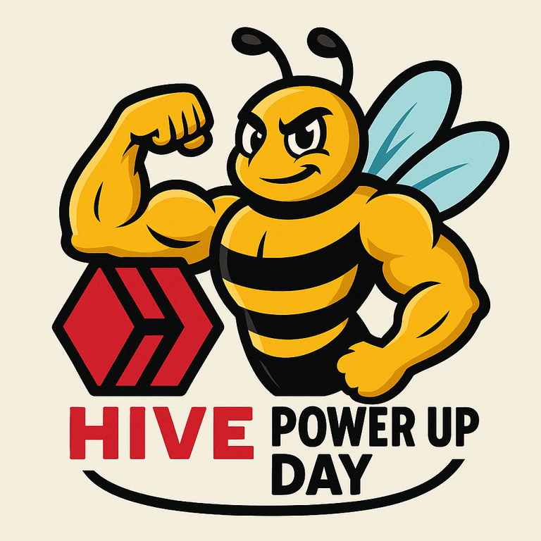 Increasing my Hive stake with 300 HP:  Hive Power Up Day