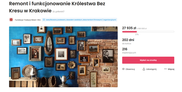 Screenshot_20201206 Remont i funkcjonowanie Królestwa Bez Kresu w Krakowie zrzutka pl.png