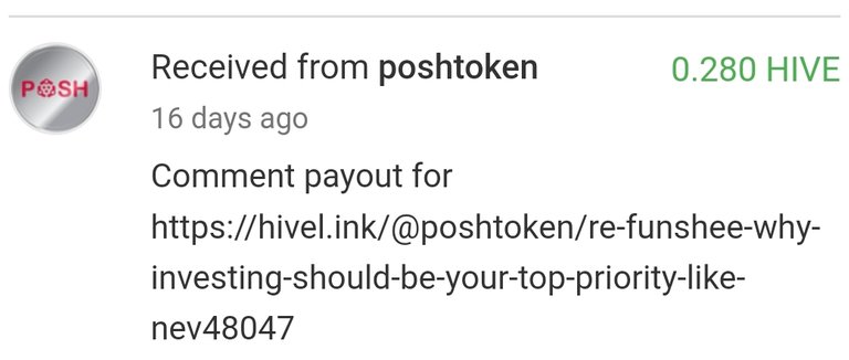 I Earn My First And Second Ever Posh Token Hive Rewards And Why You Should Join The Initiative As Well