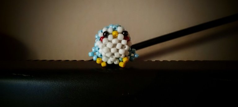 When We Can't Catch A Live Bird, We Bead A Penguin 🐧