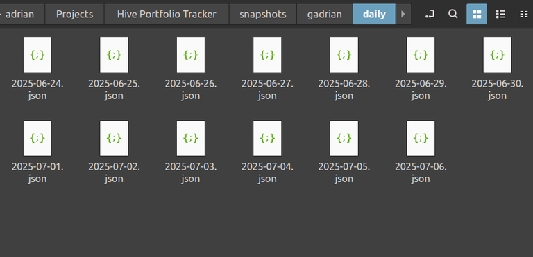 Hive Portfolio Tracker. Changes and Perspectives.