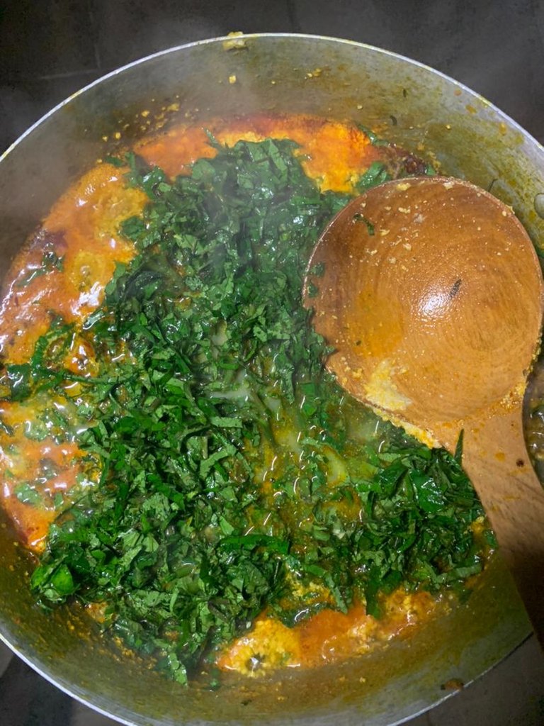Added Ugwu Leaves