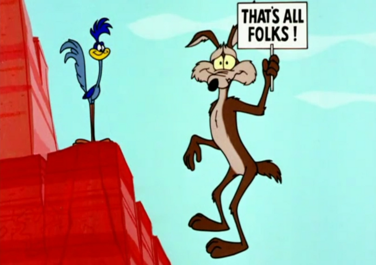 Wile E Coyote and RoadRunner