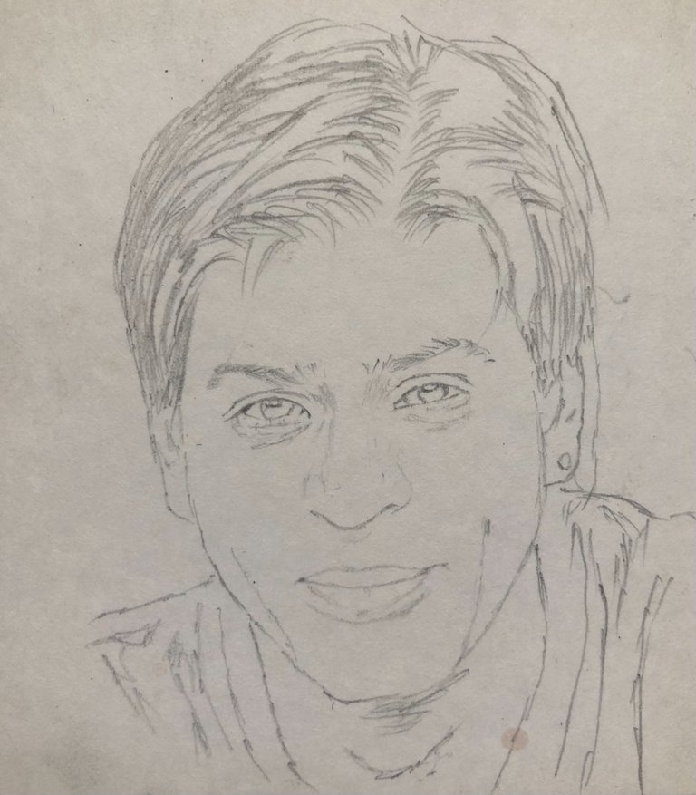 Shahrukh Khan Drawing Beautiful Image  Drawing Skill