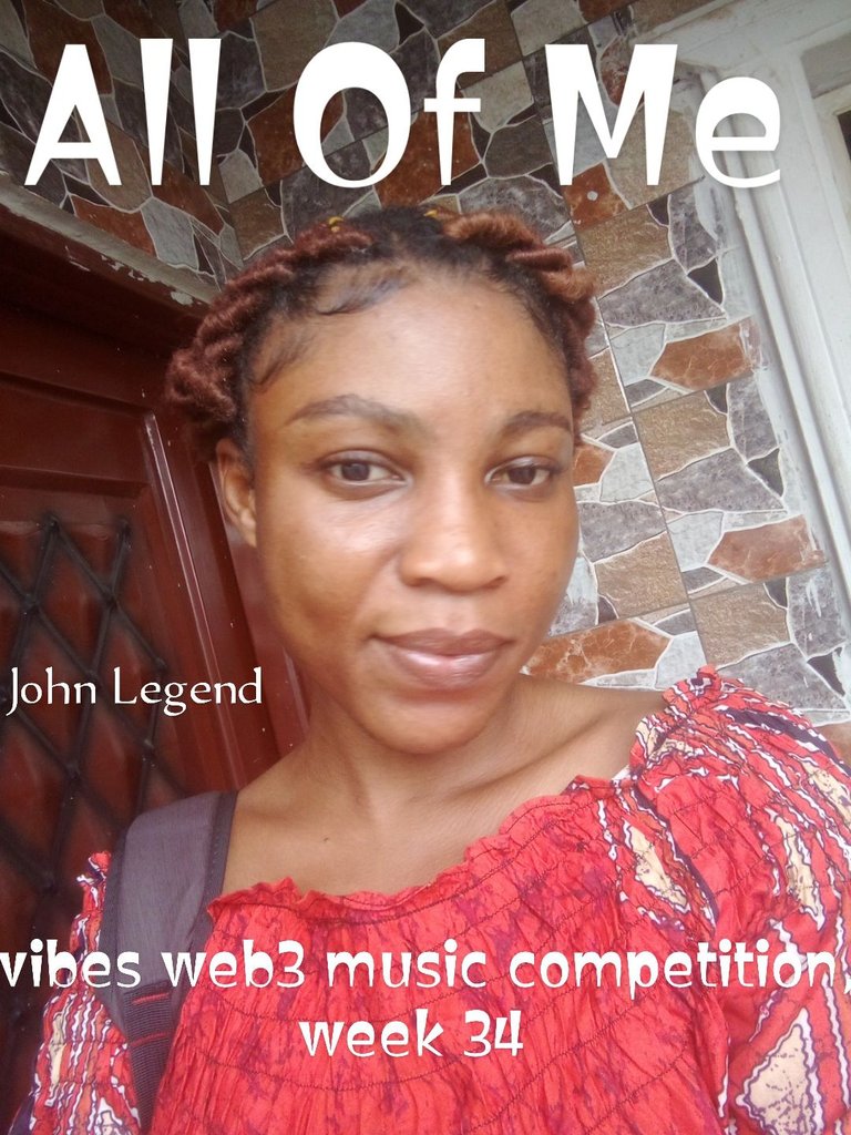 Vibes Web3 Music Competition, Week 34 | All Of Me (cover)