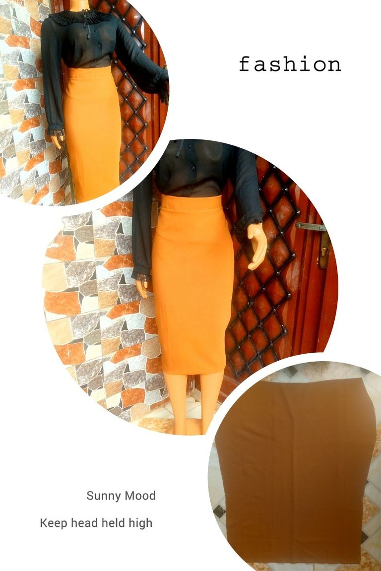 A Beautiful and Special Pencil Skirt for My Mum