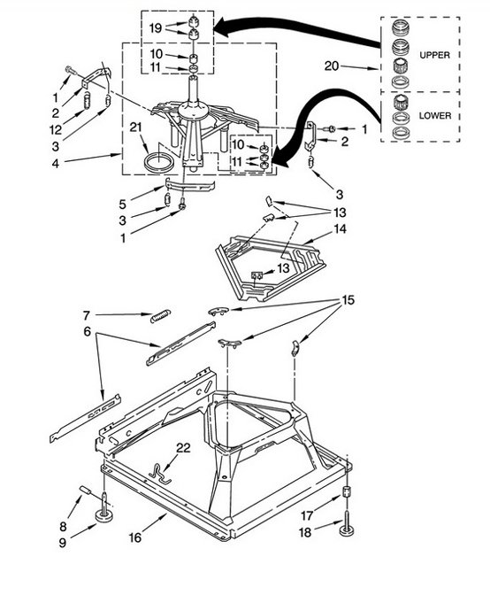 Kenmore washer machine base parts diagram crop.jpg