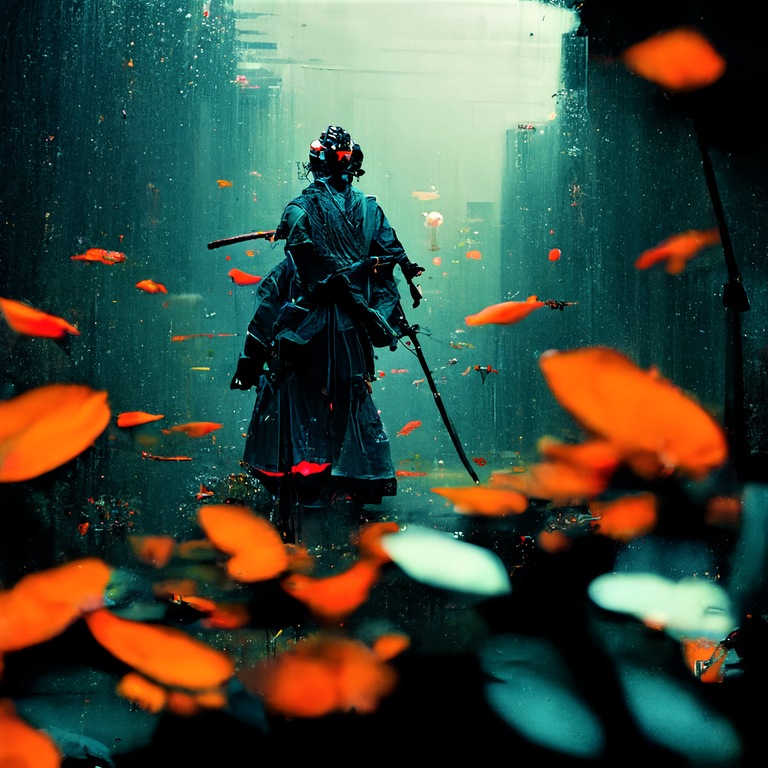 gooze_cyberpunk_samurai_with_a_long_katana_as_arm_surrounded_by_19b876d1-fbab-423f-84f2-7fcf56d3c84b.png