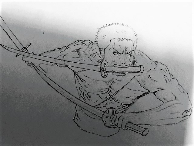 Redesign Of Zoro From One Piece My Own Style Original Artwork Neoxian City