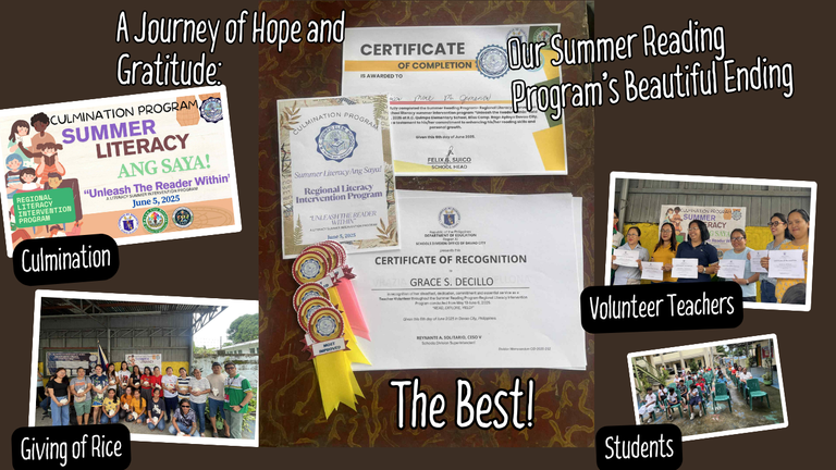 A Journey of Hope and Gratitude: Our Summer Reading Program’s Beautiful Ending