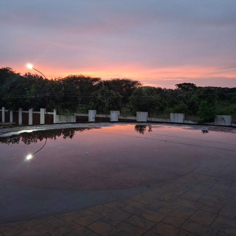 Atardecer el jueves