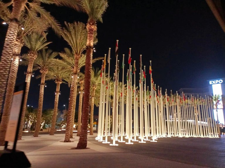 Flags of the World Unite in Expo City Dubai