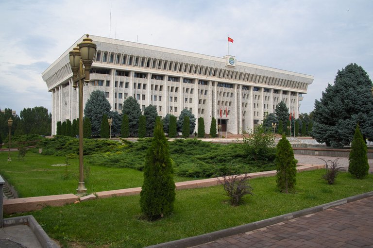 The presidential building