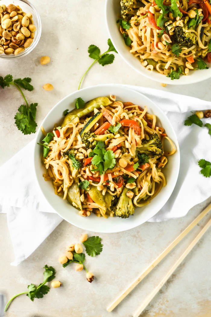 Creamy Peanut Pad Thai Noodles VeganGF6.jpg