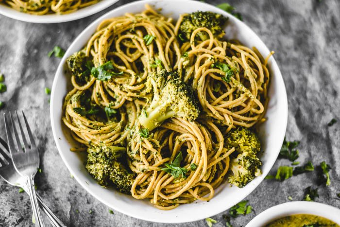Broccoli and Cashew Pesto Pasta VeganGF2.jpg