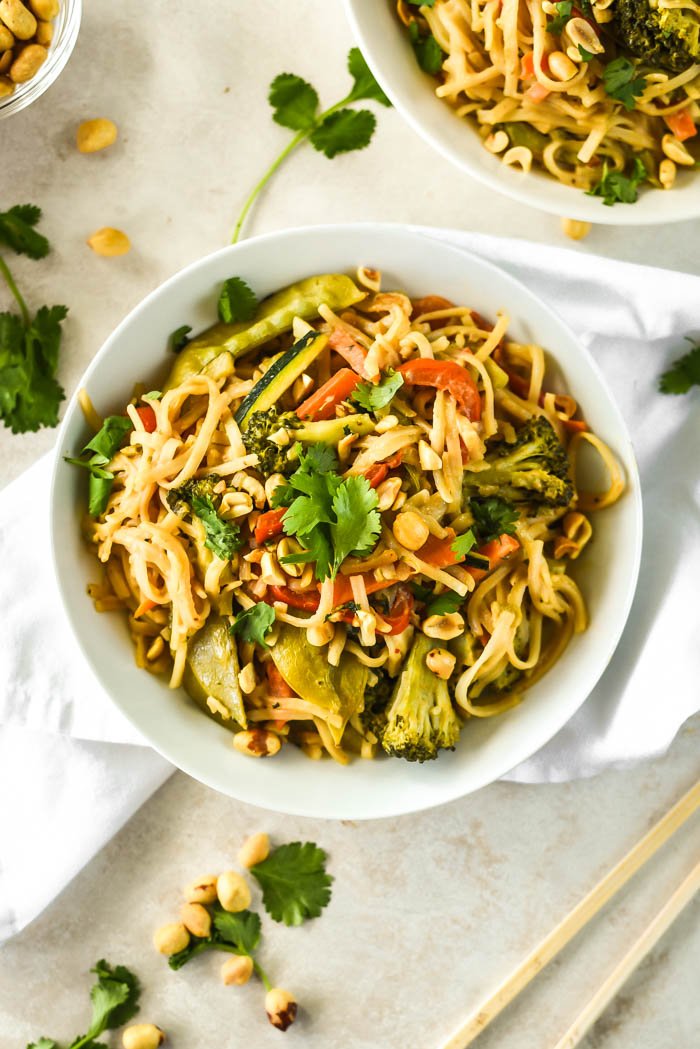 Creamy Peanut Pad Thai Noodles VeganGF5.jpg