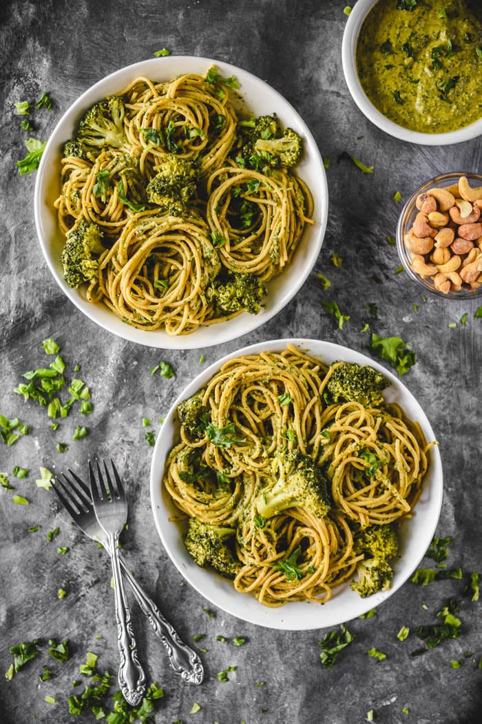 Broccoli and Cashew Pesto Pasta VeganGF5.jpg